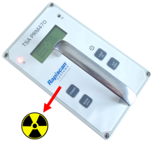 PRM-470-CG Approach Radioactive Source Alarm in SEARCH mode