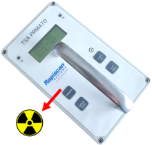 PRM-470 Approaching Radiation Source in SEARCH Mode