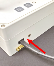 PRM-470 Cord for charging on side of item
