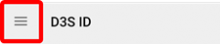 Select menu dropdown to locate settings.