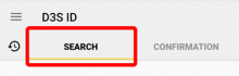 Search Tab is highlighted