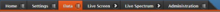Tab for Data is selected on home page of device