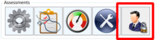 HATS icon for Admin Mode is highlighted