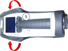 VeriFinder placed into the protective boot