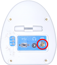 Charging connector located on right side of rear cover