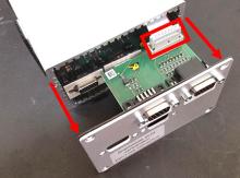 PackEye FHT681 Remove Serial Comm Assembly