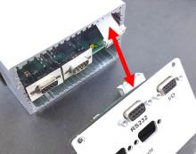 PackEye FHT681 Remove Serial Comm Ribbon Cable