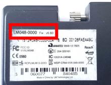 PackEye LM048 Converters BTA Firmware Version6.60