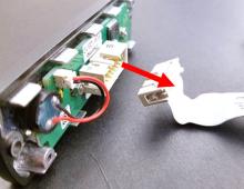 PackEye Indicator Ribbon Cable Removed