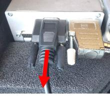 PackEye Serial Adaptor Cable Disconnect
