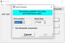 PackEye Interface COM Port 3