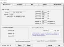 PackEye Interface Correct NSDD Settings