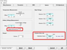 PackEye Interface Correct Systems Settings