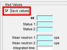 PackEye Save Values