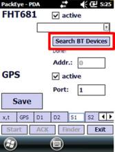 PackEye Trimble Search BTA Devices