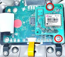 RadSeeker GPS Two Mounting Screws
