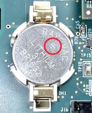 RadSeeker Battery Positive Side Up