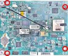 RadSeeker Circuit Board Processor Screws