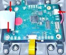 RadSeeker Display PCB Install Connectors