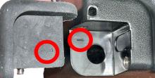 RadSeeker Foot Bumper Identifying Marks