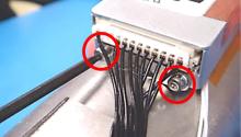 RadSeeker Na-22 Stabilization Module Remove Screws