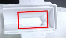 RadSeeker Gamma Assembly Styrofoam Bottom Half