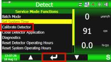 RadSeeker Detect Screen Calibrated Detector