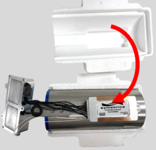 RadSeeker Close Foam Detector Assembly Module side