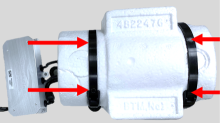IO RadSeeker Replace Wire Ties Detector Assembly