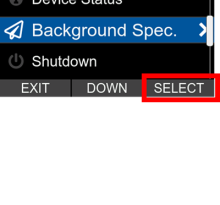 radEAGLET Background spec SELECT