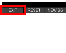 radEAGLET Exit DETECT mode