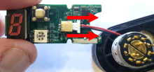 TA600 Disconnect piezo connector