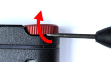 TA600 Remove knob