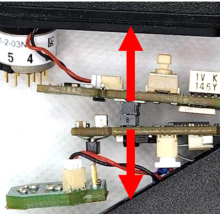 TA600 Separate circuit boards